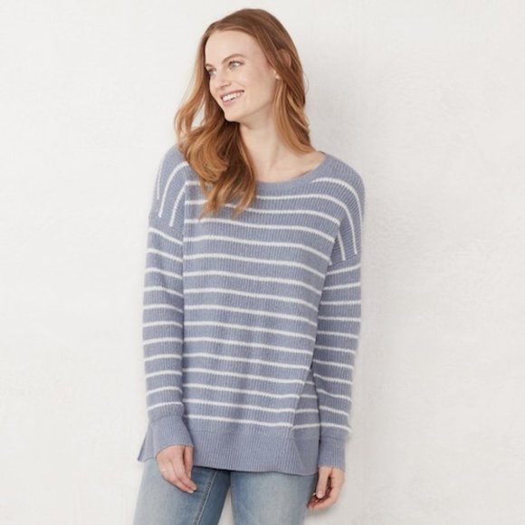 LC Lauren Conrad Sweaters - LC Lauren Conrad High Low Tunic Sweater